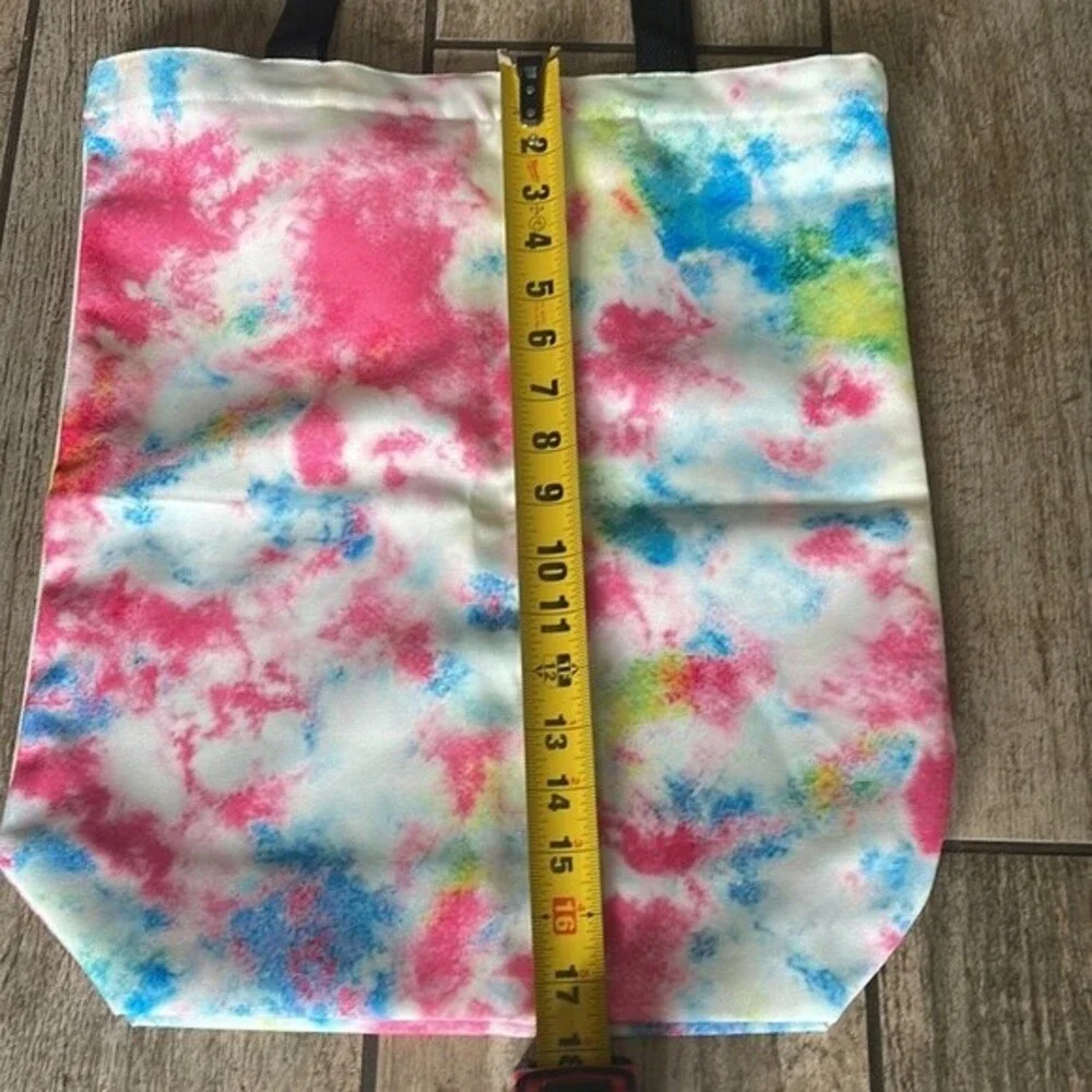 RUGICI  Canvas Tie Dye Aztec Tote Bag Grocery School Women/Girls